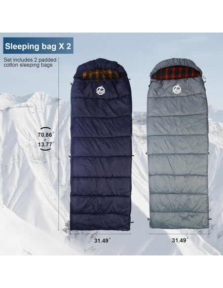 Kit de Camping Northroad 9 Piezas para 3 Personas