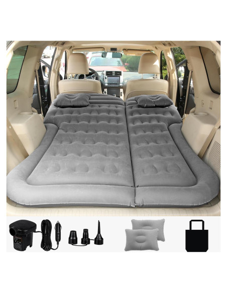 Colchón de Aire SUV SAYGOGO AM-S Inflable 175x130cm Gris