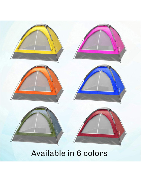 Carpa Domo para 2 Personas Wakeman - Ligera y Resistente al Agua