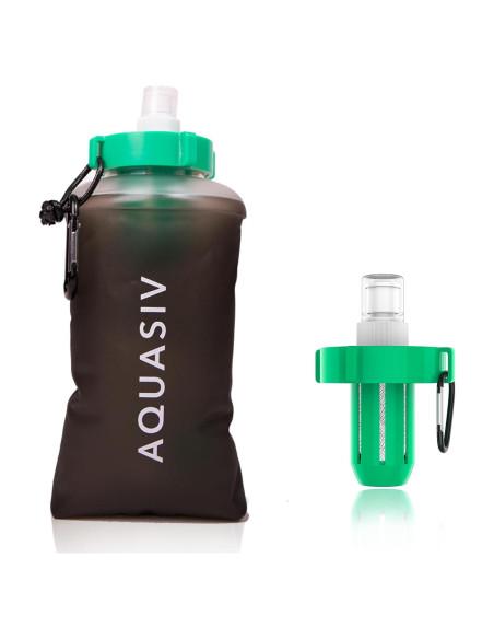 Kit de Filtro de Agua Portátil AQUASIV Basecamp - 1L/min
