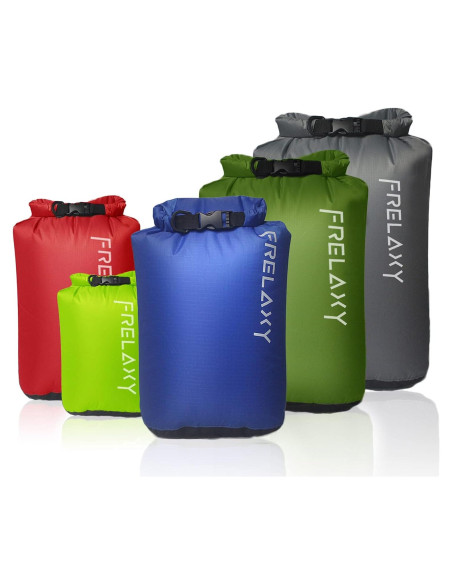 Frelaxy Bolsa Impermeable Ultraligera 5-Pack para Aventura Frelaxy Bolsa Impermeable Ultraligera 5-Pack para Aventura