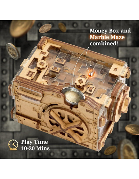 Caja de Rompecabezas A-maze-ing Safe iDventure - 12,45x9,4x7,87cm