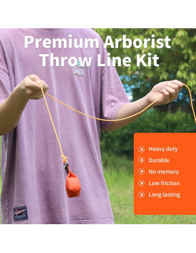 Kit de Lanzamiento para Arboristas SENSILIN 14 oz y 49,99 m