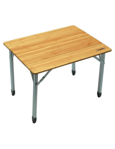 Mesa Plegable de Bambú Camco 64.77 cm Ajustable