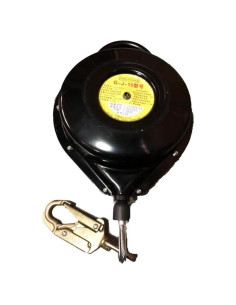 Línea de vida retráctil WQV 10,06 m con absorción de choque