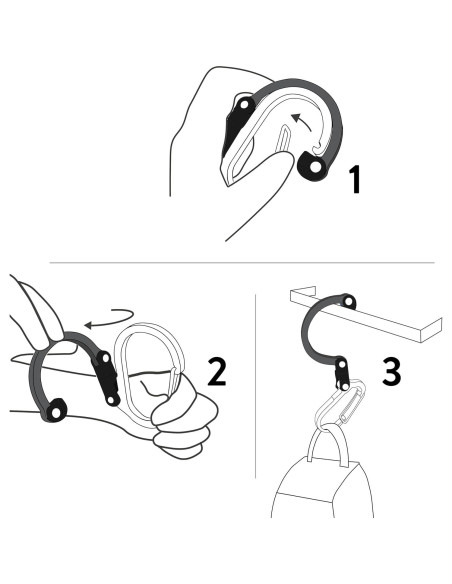 Clip Heroclip Grande GEAR AID para Camping y Organización