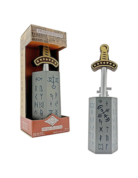 Rompecabezas 3D Espada en la Piedra Project Genius 21.96 cm