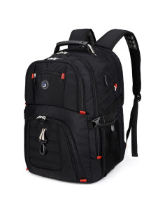 Mochila de Viaje 50L SHRRADOO con Carga USB y 20 Bolsillos