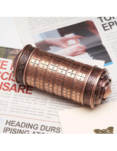 Caja rompecabezas Cryptex Da Vinci con compartimentos ocultos 2