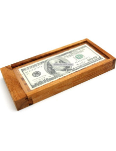 Caja de rompecabezas BSIRI GP364L de madera con secretos 2