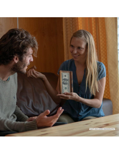 Caja de rompecabezas BSIRI GP364L de madera con secretos