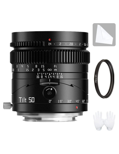Lente Inclinable TTArtisan 50mm F1.4 para Canon EOS R Lente Inclinable TTArtisan 50mm F1.4 para Canon EOS R