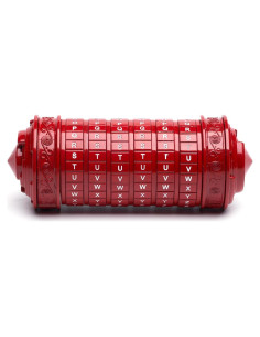 Caja de rompecabezas Cryptex Da Vinci con compartimentos ocultos