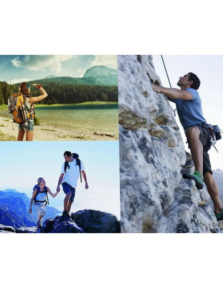 Gancho de Resorte Sprookber Acero Inoxidable 304 Set de 6