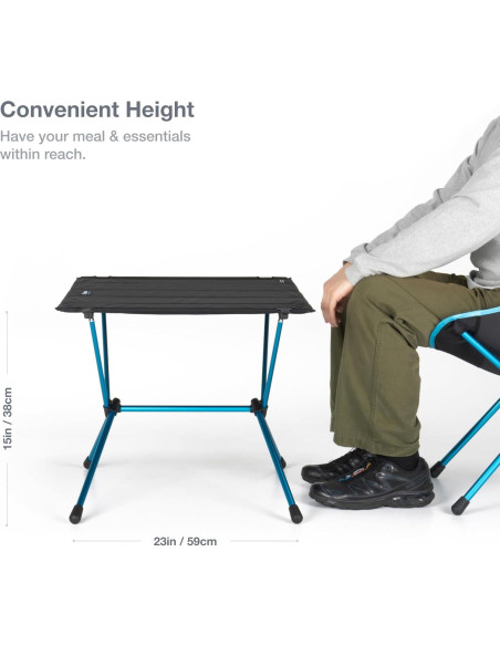 Mesa Plegable Helinox Table One Negra 74.9 x 57.1 cm