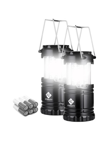 Linterna LED Etekcity CL10 para Camping y Emergencias - 2 Paquete