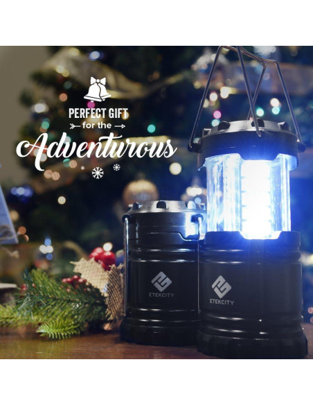 Linterna LED Etekcity CL10 para Camping y Emergencias - 2 Paquete