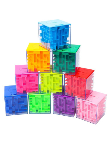 Caja de rompecabezas de dinero LIZHOUMIL 10PACK divertida