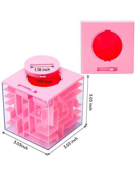 Caja de rompecabezas de dinero LIZHOUMIL 10PACK divertida