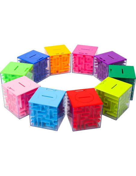 Caja de rompecabezas de dinero LIZHOUMIL 10PACK divertida