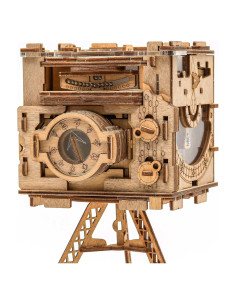 Juego de Escape Room iDventure Cluebox PRO - Cámara de Sherlock - Rompecabezas de Madera 3D