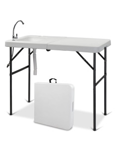 Mesa de limpieza de pescado VINGLI FSHDZ plegable 93.98 cm