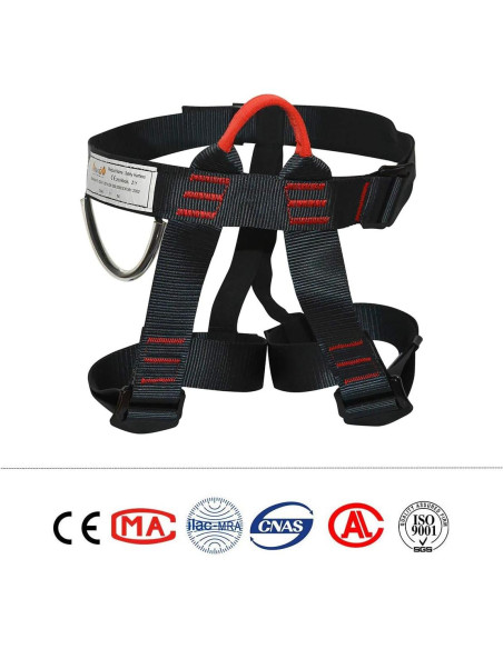 Arnés de Escalada HeeJo ZY01 Poliester 300KG Ajustable