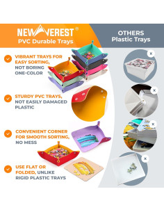 Juego de Rompecabezas Newverest con 8 Bandejas y 6 Hojas 2