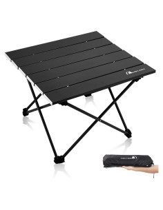 Mesa de Camping Plegable MOON LENCE 55.88x40.64cm Negra