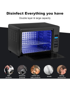 Esterilizador UV 24L Genérico con Pantalla LED y 3 Modos 2