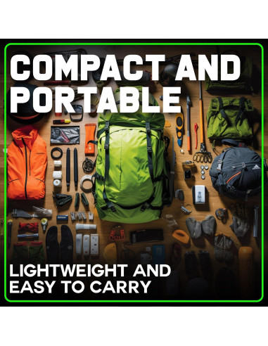 Palos de Luz de Emergencia PartySticks 25 Unidades Verde