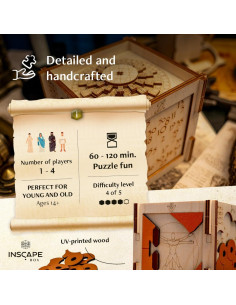 Rompecabezas INSCAPE Da Vinci - Juego de Escape en Caja 2