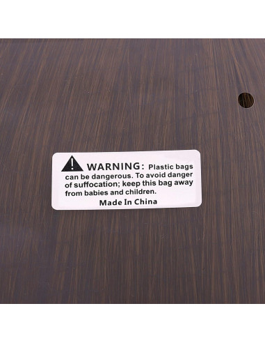 Peluca Recta Corta MapofBeauty para Hombre Marrón 25 cm