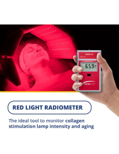 Medidor de Luz Roja Solarmeter 9.6 para Estimulación de Colágeno 2