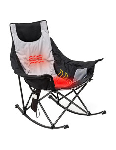 Silla de Camping Calentada SunnyFeel AC2026 Gris 227 KG