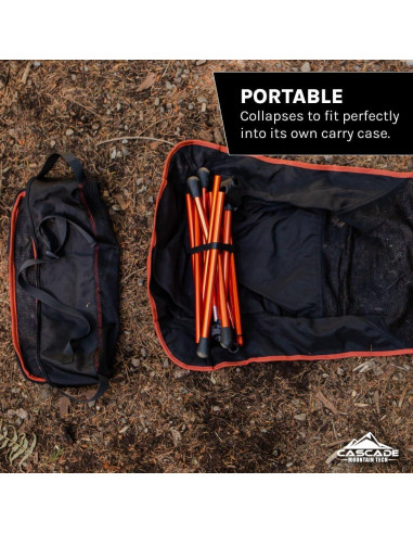 Silla de Campamento Ultraligera Cascade Mountain Tech Verde