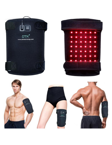 Almohadilla de Luz Roja UTK 162 LEDs para Alivio de Dolor
