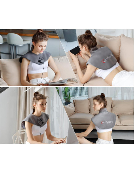 Almohadilla Terapia Luz Roja Comfytemp 162 LEDs 62x54cm