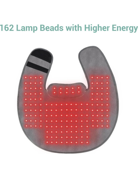 Almohadilla Terapia Luz Roja Comfytemp 162 LEDs 62x54cm