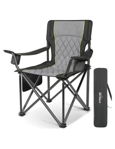 Silla de Camping Plegable Join Nature ZT01 Negra 362kg