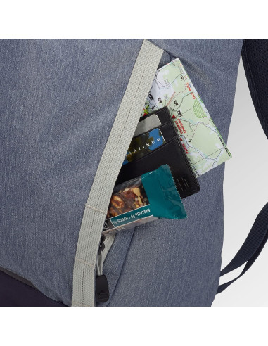 Mochila Commuter High Sierra Gris Azul 18L Acolchada