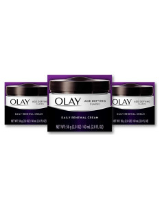 Crema Hidratante Facial Olay Age Defying 60 g - Paquete de 3