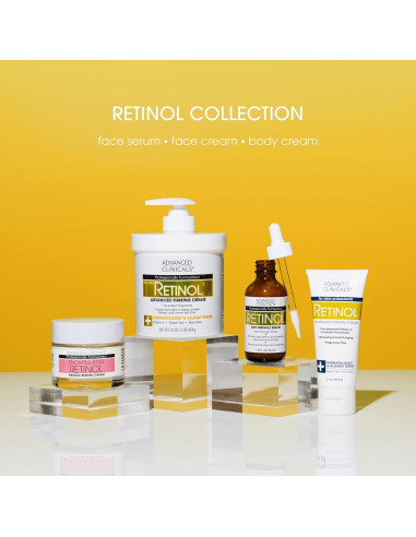 Loción Corporal Retinol Advanced Clinicals 453 g Hidratante