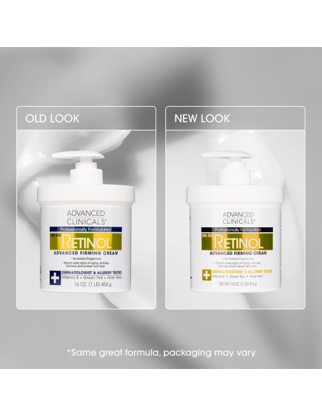 Loción Corporal Retinol Advanced Clinicals 453 g Hidratante