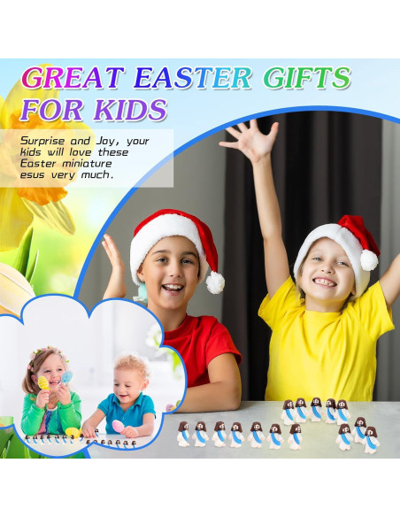 100 Mini Figuras de Jesús Bememo para Fiesta Religiosa