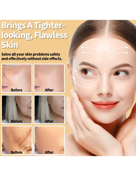 Masajeador Facial LED UUPAS - Terapia de Luz Roja 14.7cm