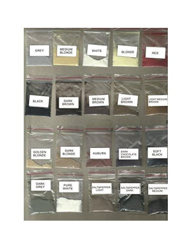 Fibras para Cabello Finally Hair Marrón Oscuro 28g