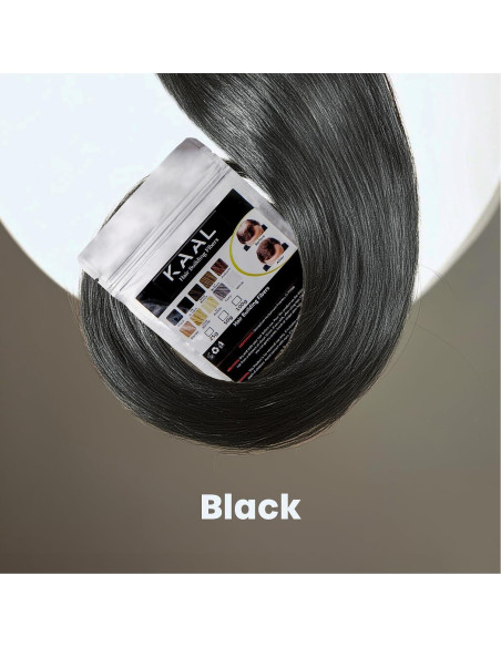 KAAL Fibra para Cabello Ralo 100g Negro - Polvo Ocultador KAAL Fibra para Cabello Ralo 100g Negro - Polvo Ocultador