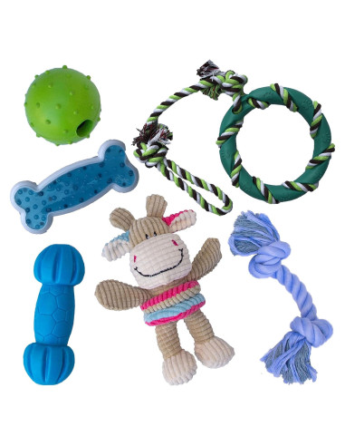 Conjunto de Juguetes para Masticar Perro Birch Brands 6 Piezas
