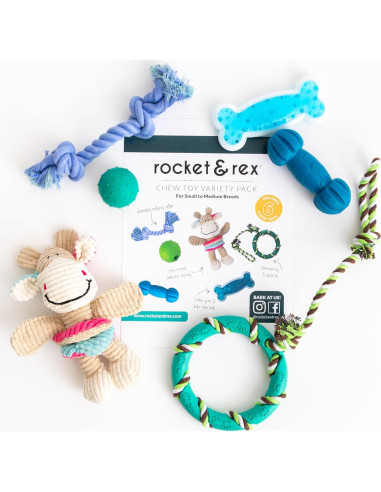 Conjunto de Juguetes para Masticar Perro Birch Brands 6 Piezas